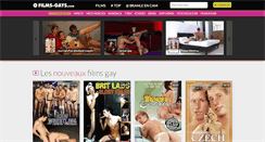 Desktop Screenshot of films-gays.com